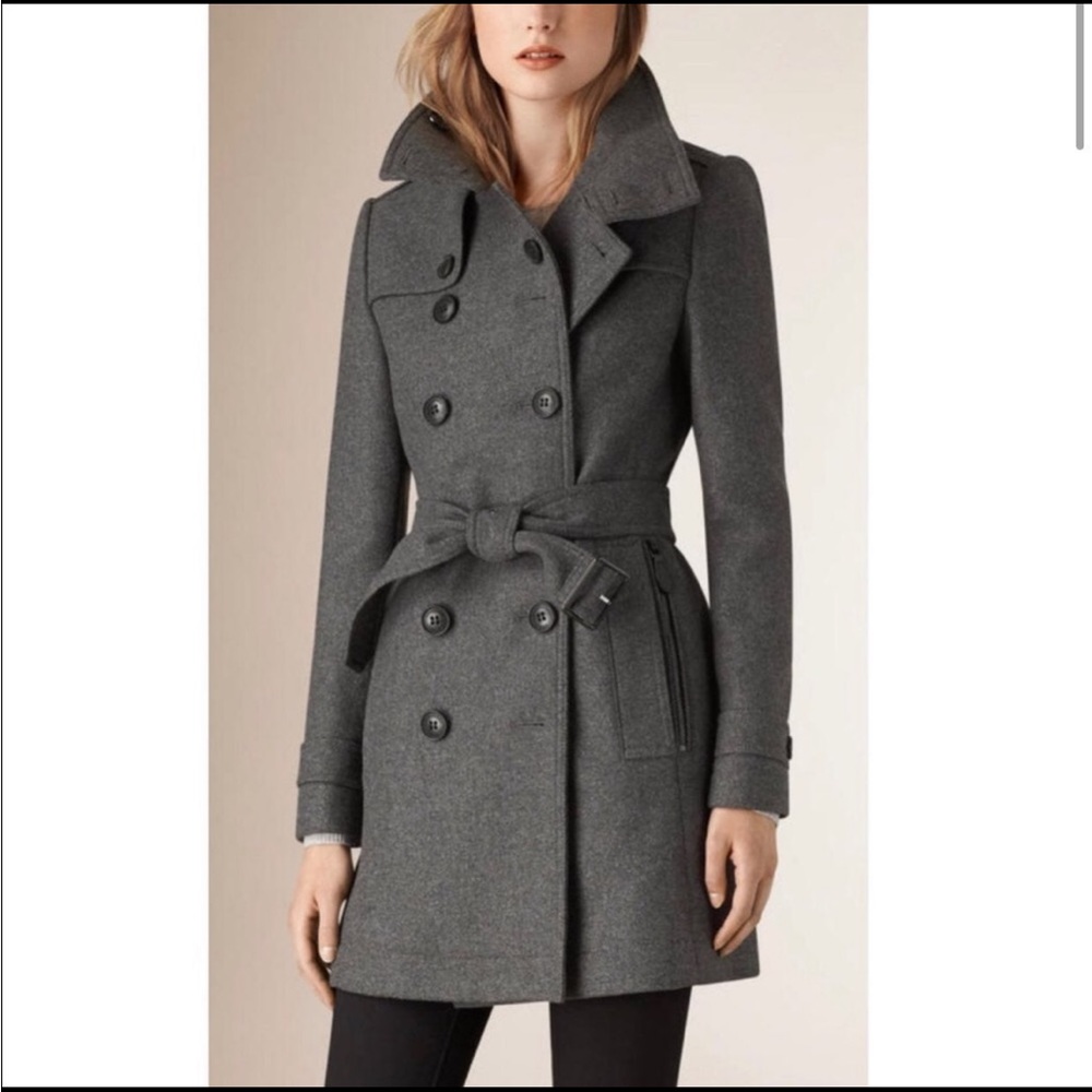 Burberry Brit wool blend coat